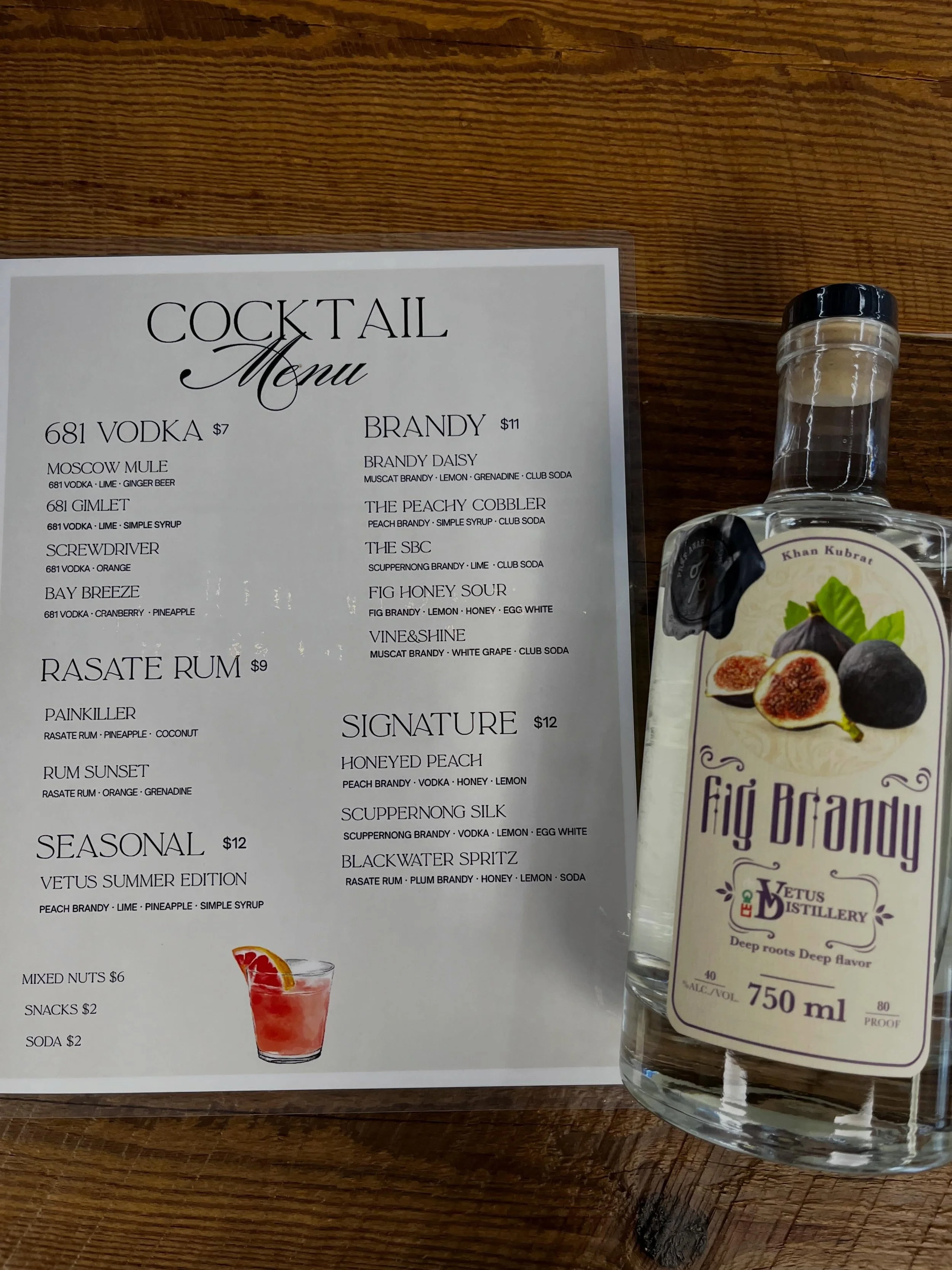 It&rsquo;s rainy out 🌧️ Come warm up with our new cocktail lineup featuring smooth brandy, bold rum, and refreshing vodka creations. Whether you&rsquo;re escaping the rain or making a night of it, we&rsquo;ve got the perfect pour waiting for you.

G