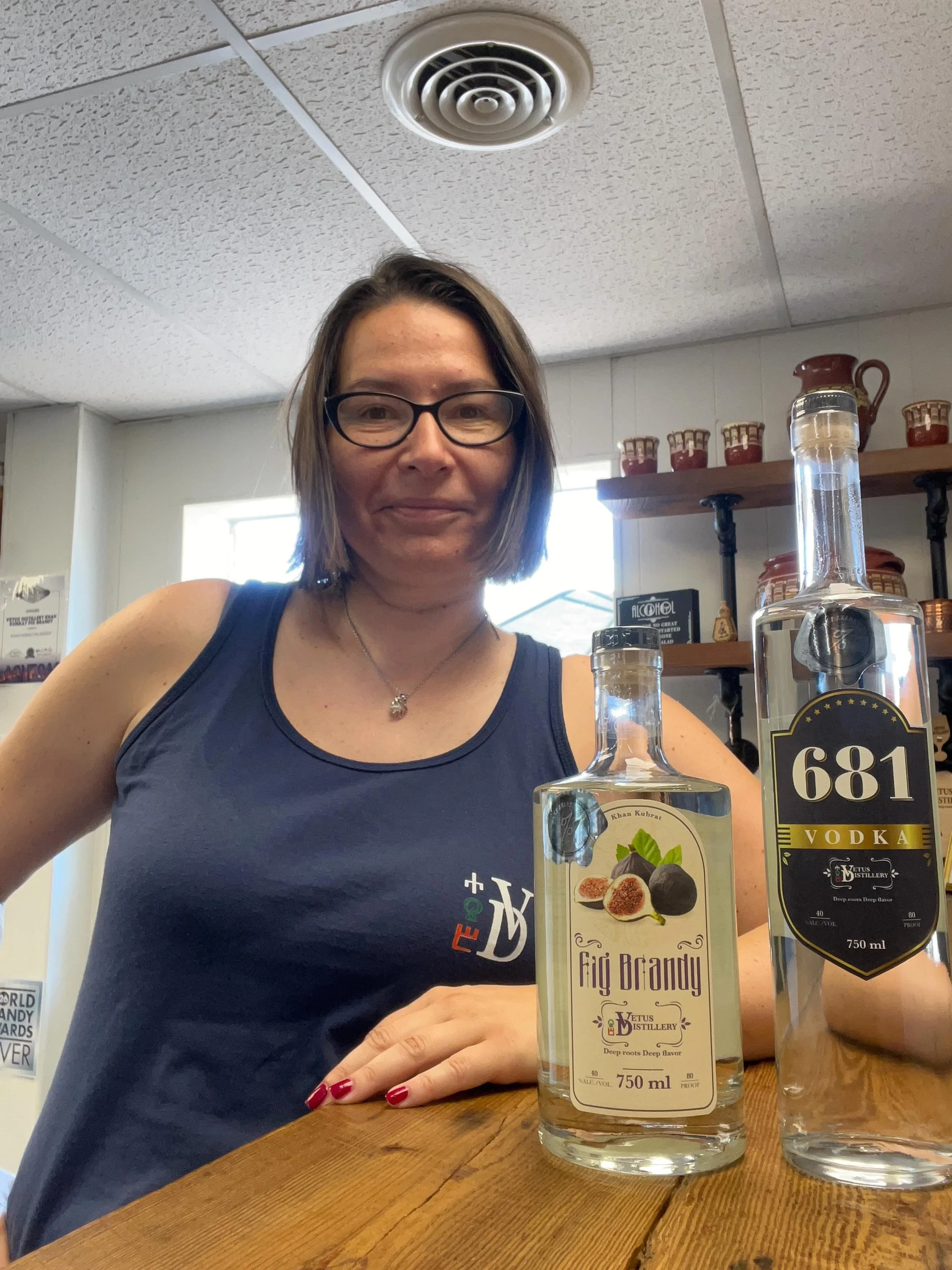 Kate will be at @local.logic_monroe 6-9 tonight, Friday 6/5 pouring our handcrafted vodka and Balkan style brandies distilled right here in downtown Monroe. 

🔥Plus: A blind vodka tasting! We are putting our 681 vodka with 2 well known brands to the