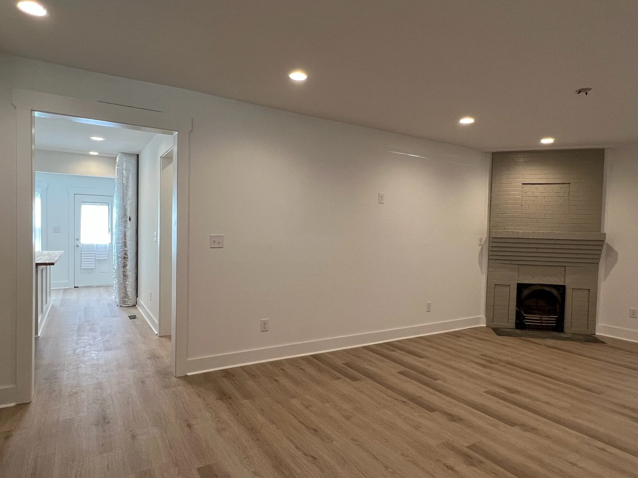 Clean, open flip space
