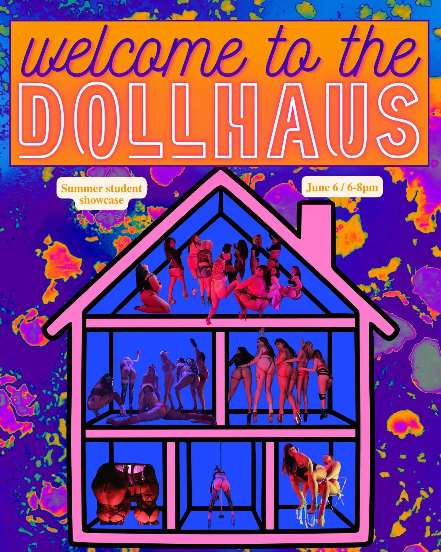We like this one better anyway 😉

Change of name, but no change of plans. We can&rsquo;t wait to welcome you to the Dollhaus for our summer student showcase. Details are all the same:

When:
📆 Saturday, June 6th
⏰ 6-8pm

Student performer applicati