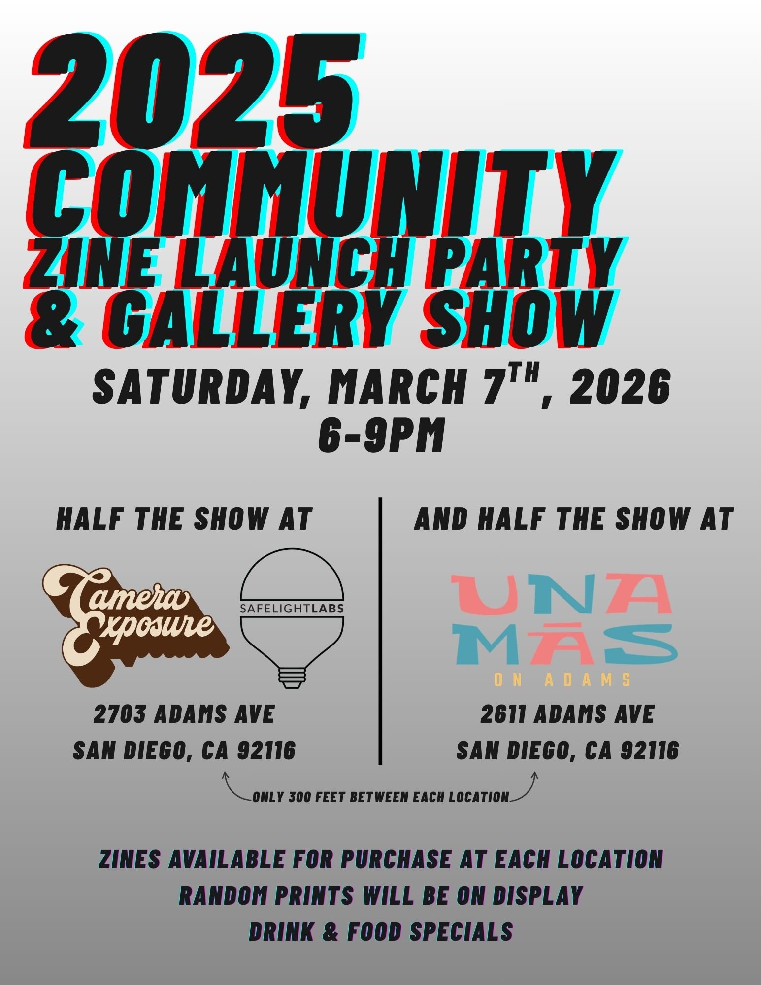 Community Zine Launch Party