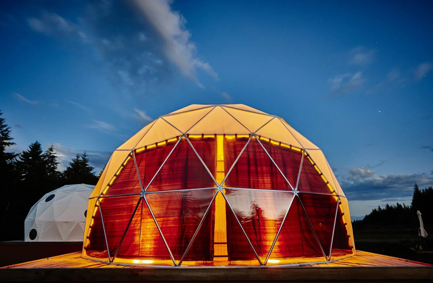 Geodesic Dome Accomodation