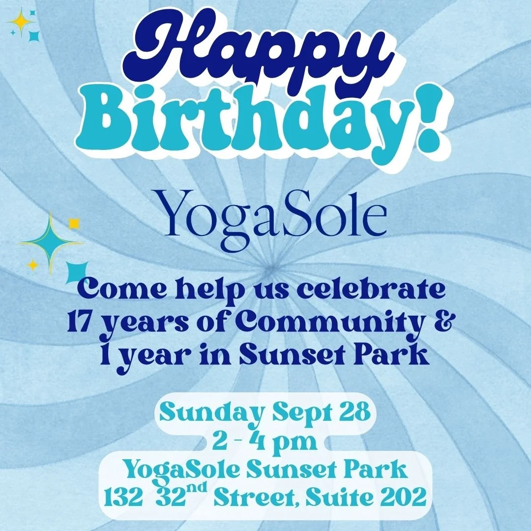 YogaSole Birthday Party