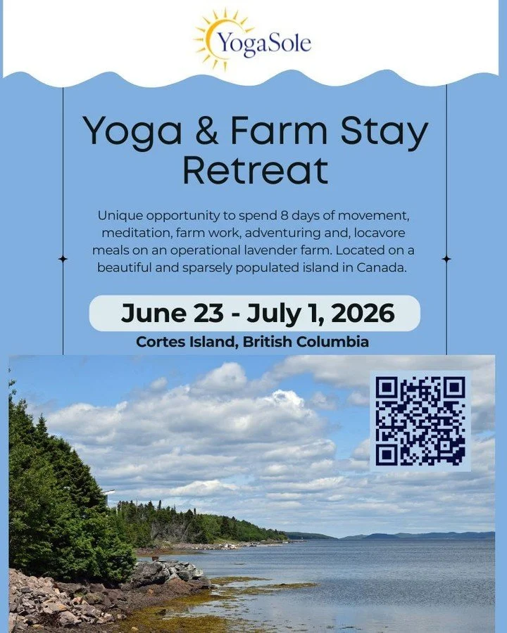 Imagine what 8 days of sun, sea air, yoga, and deep rest could do for you. Give yourself the gift of an adventure in British Columbia this summer. 
#yogasole #yogaretreat #retreat