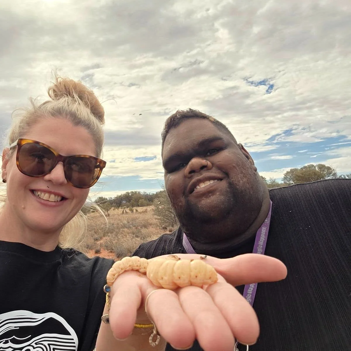 Recently, PYEC's Leadership team Paul (GM) and Michelle (Operations Manager) joined the Anangu Coordinators (PYEC Directors) out on country for the Growing Our Own Workshop. We are always grateful for these opportunities to get out on country.