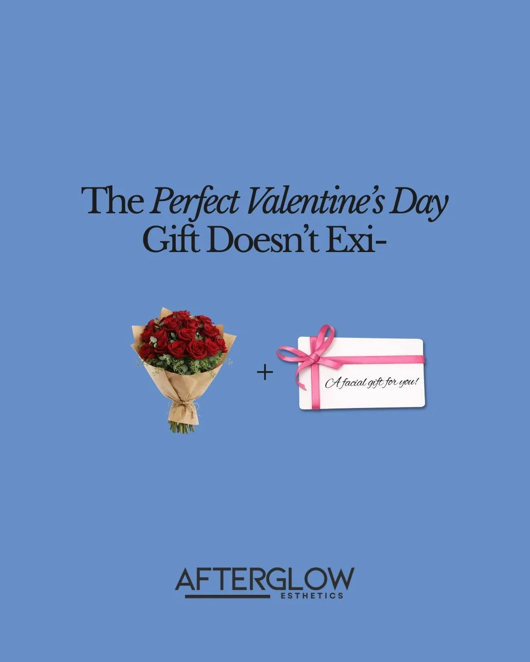 Sometimes it really is that easy. This Valentine's Day, give the gift that keeps on giving. Flowers + a facial gift card = the ultimate combo. Romance and radiance in one perfect package.

Ready to spoil someone special (or yourself)? Purchase a gift