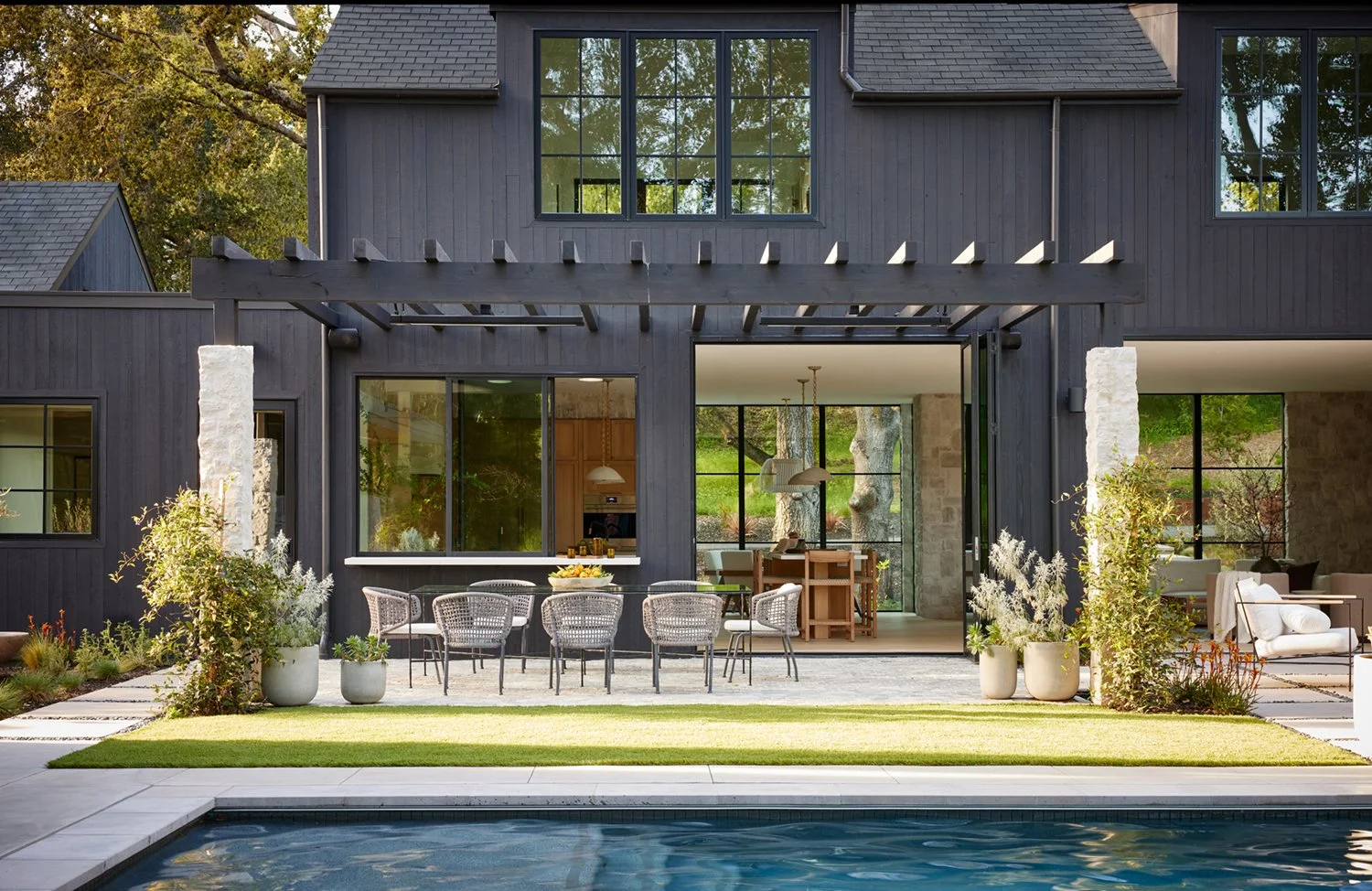 Zaharias Design Creekside Retreat Pool