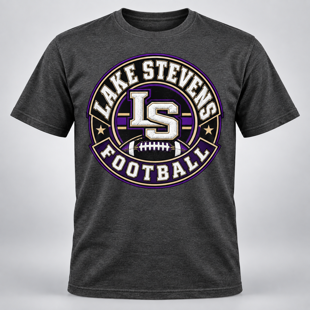 Youth LS Football T-shirt  Design #2