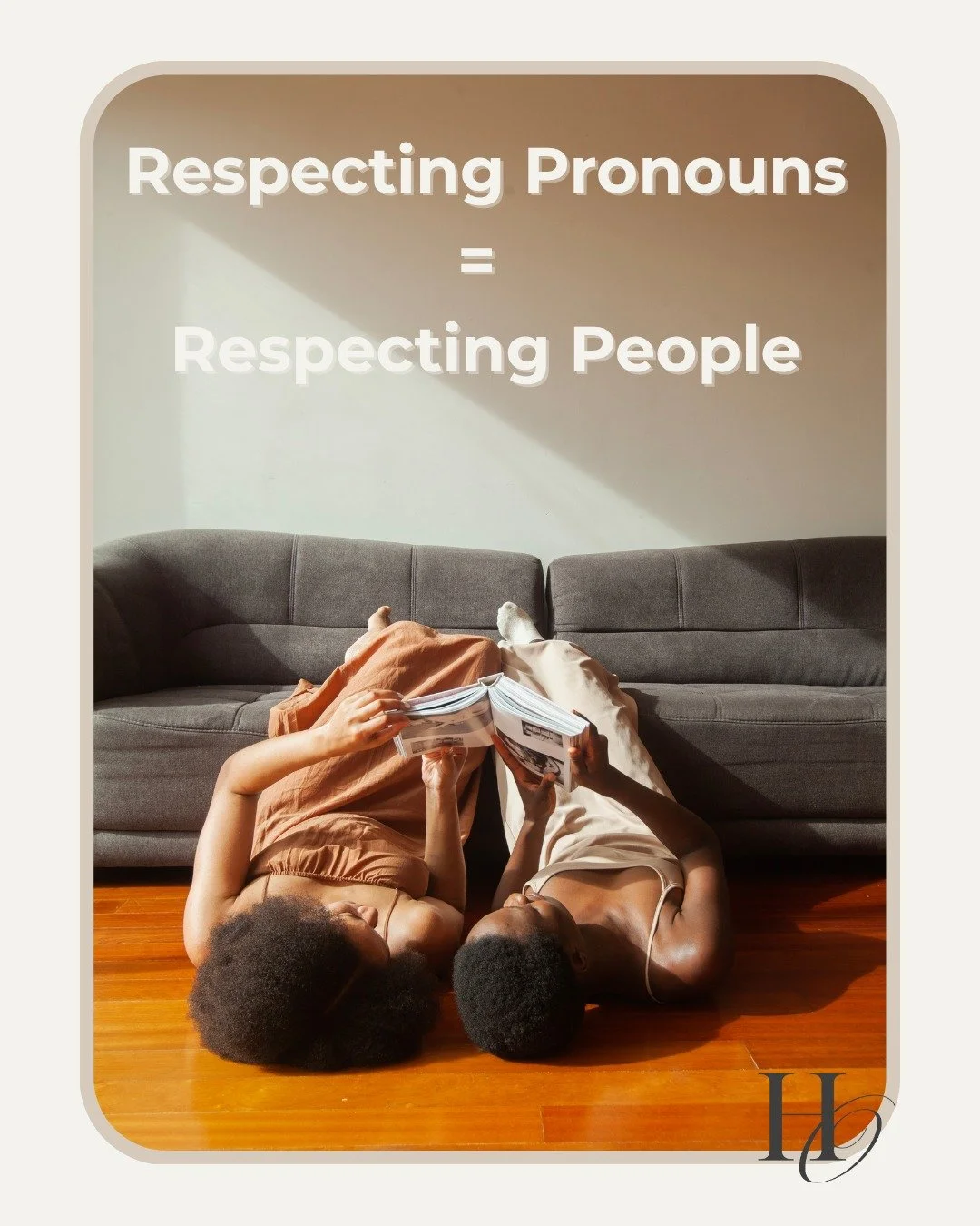Pronouns aren&rsquo;t just words &mdash; they&rsquo;re a way of showing respect, affirmation, and care. 🌱

For many queer folks, it can feel exhausting to constantly explain, educate, or correct others. That&rsquo;s why allyship matters &mdash; shar