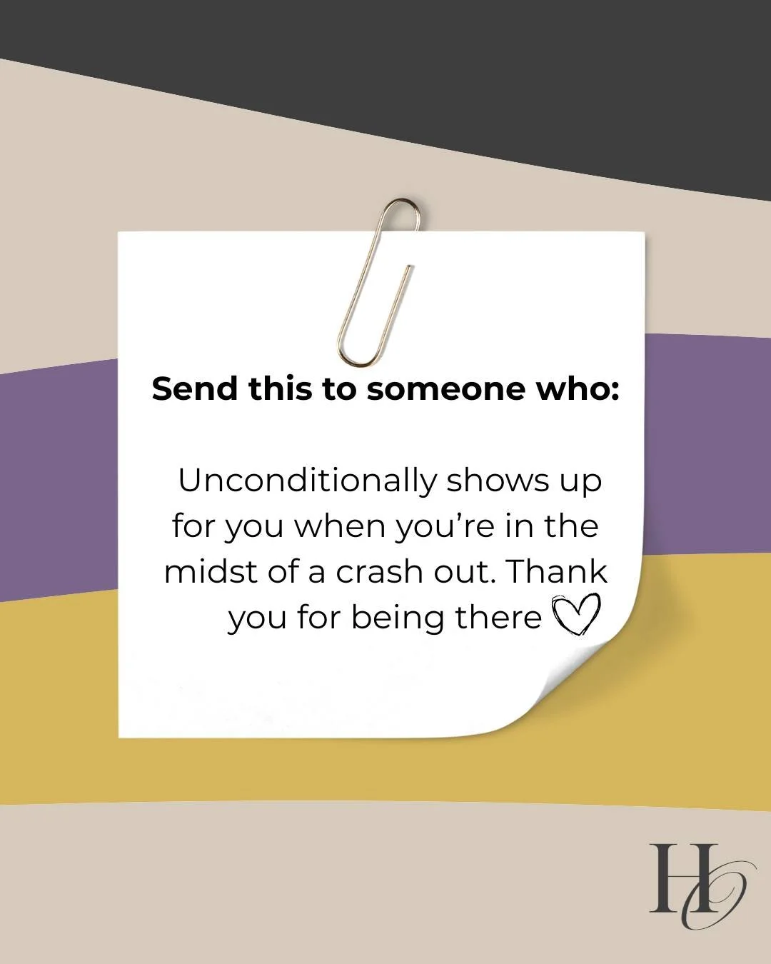 Healing can take a village 🌱

Your therapist is part of your village, but they cannot be the only one who lives there. Your support circle is yours to control and when we are healing, those who can be there unconditionally are of the most value.

 #