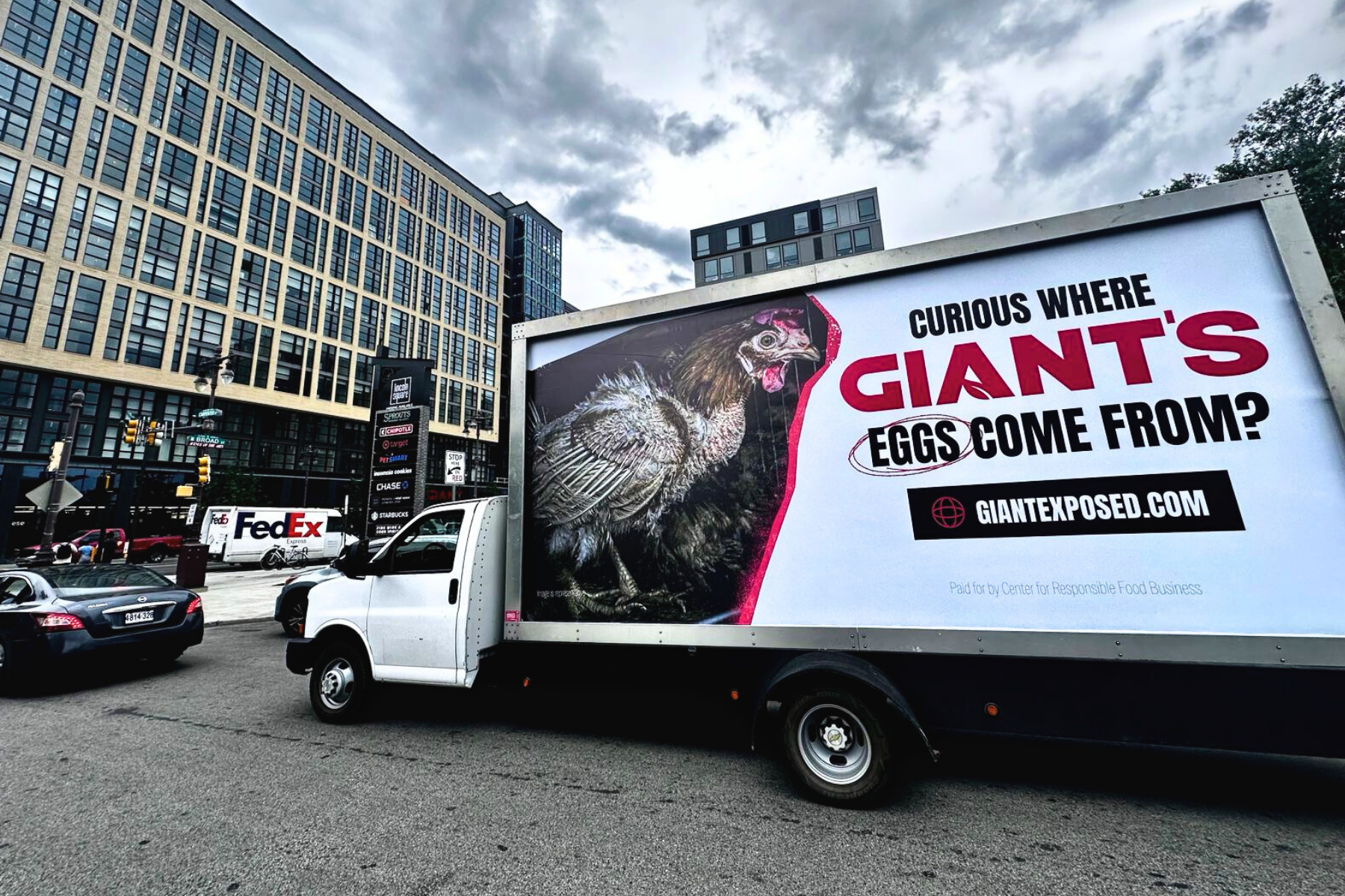 Philadelphia Giant Chicken Billboard