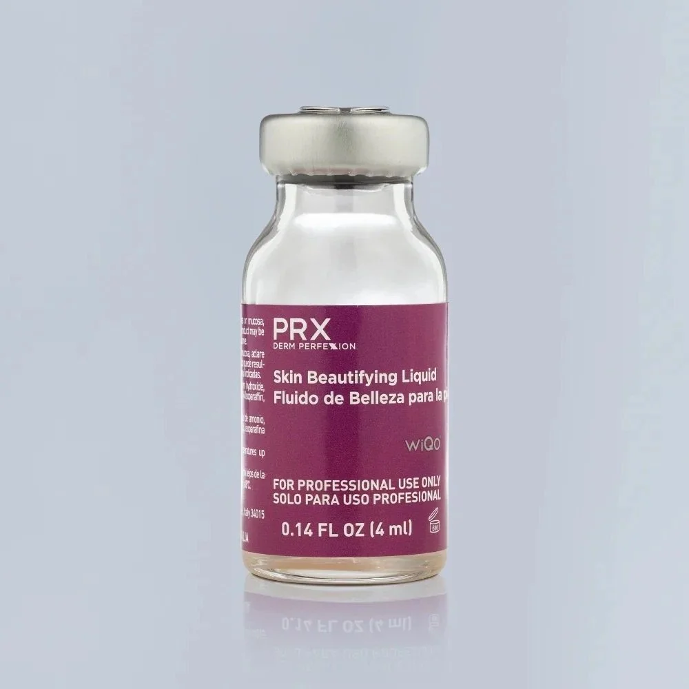 PRX 🩷

Both PRX-PLUS and PRX Derm Perfexion are part of the PRX Professional&trade; collection. Both treatments are Topical Biostimulators&trade; and are not chemical peels. What makes PRX-PLUSP unique is its use of homocycsteic acid and ammonium tr