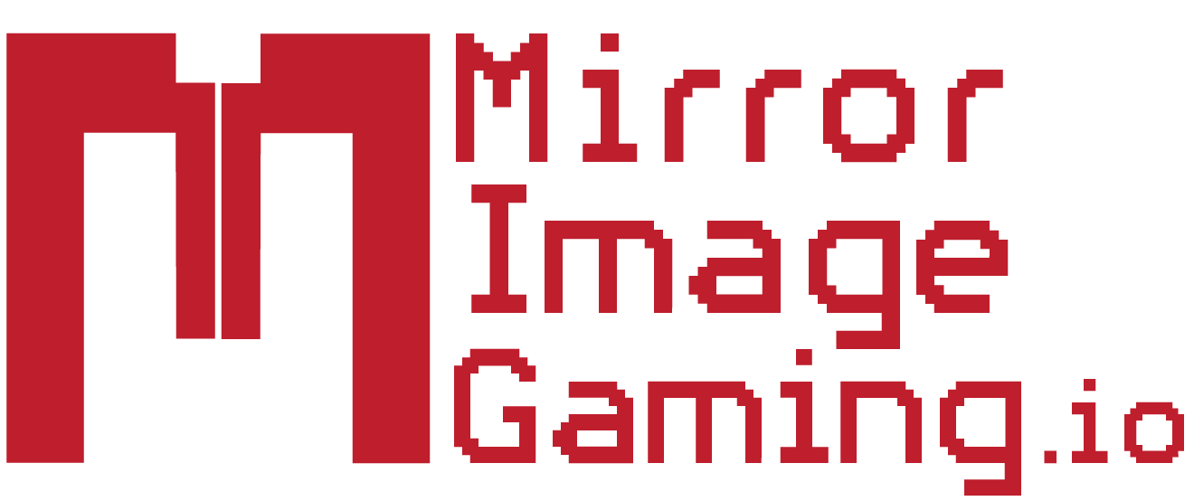 Logo of Micro Image Gaming with a stylized red 'M' and black text