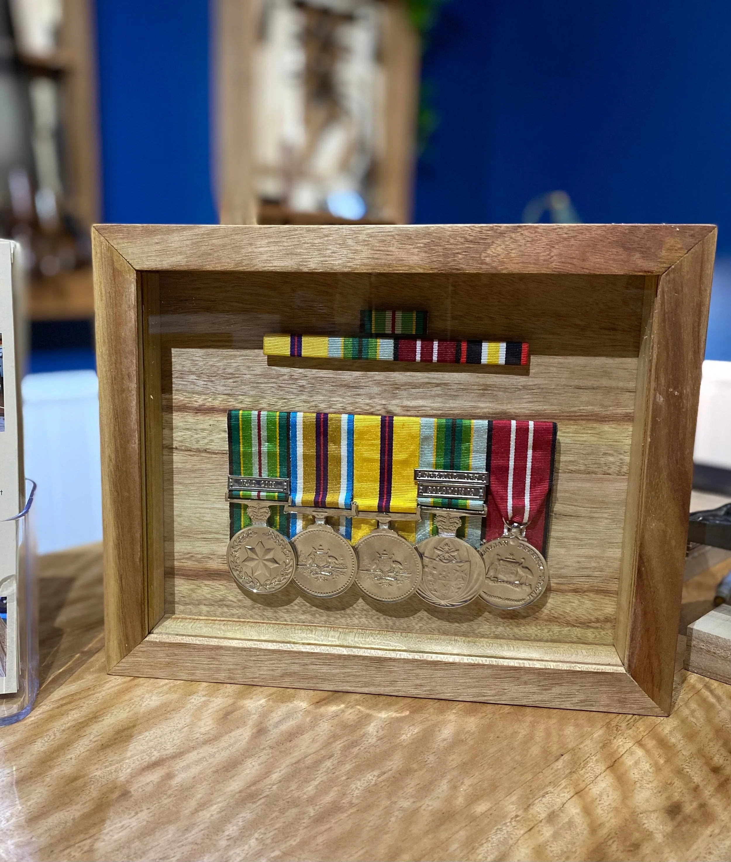 Medal display box