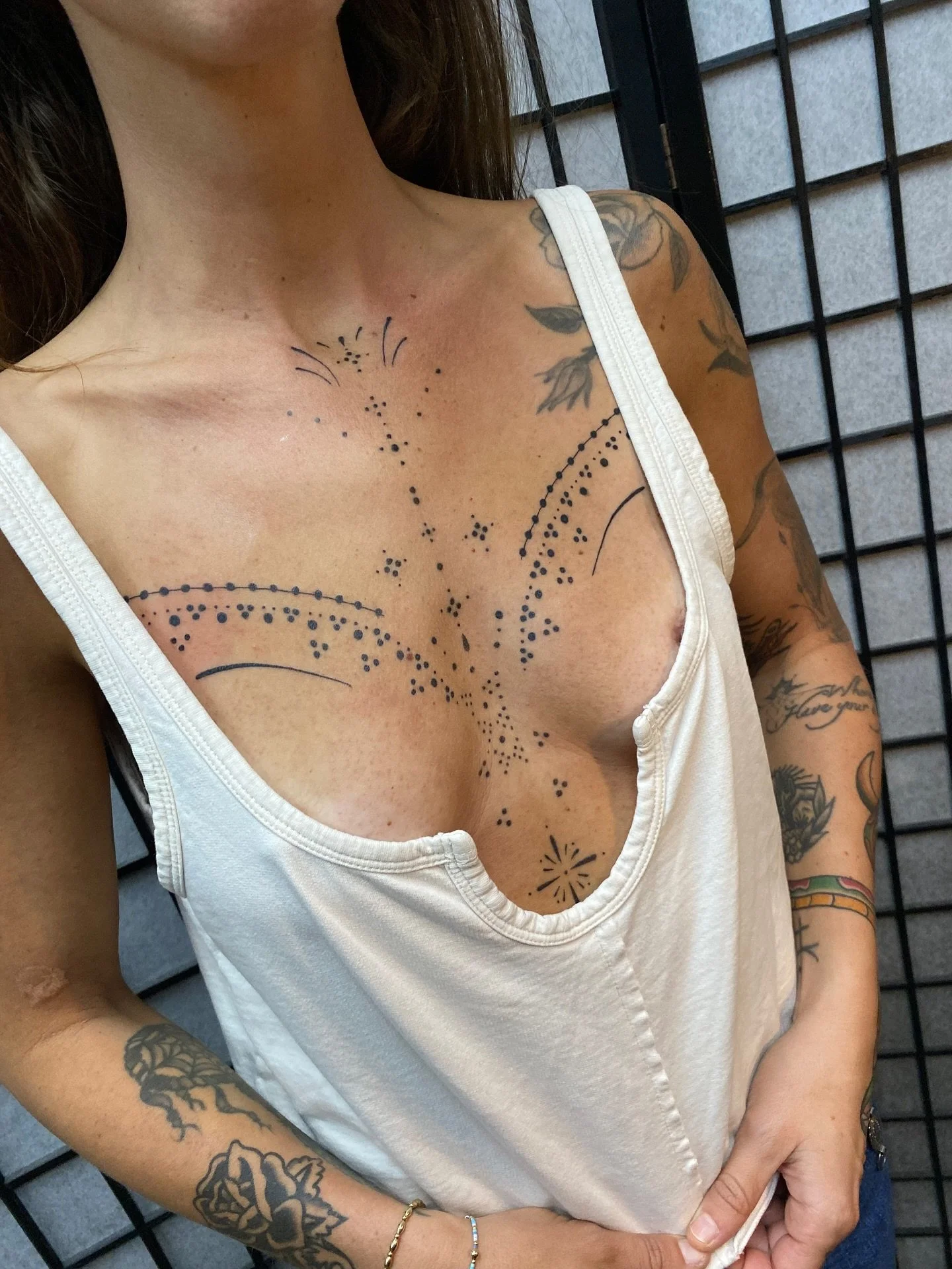 Healed + fresh 

ty Anna for being the perfect client/model, you were a joy to tattoo! 
 
Dm for booking