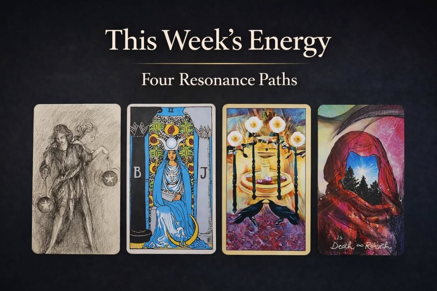 This week would not settle into one narrative.The energy did not blend. It separated.

Tarot of the Abyss
There is strain beneath composure. You may be holding more than you admit. The question is not whether you can manage it, but whether everything