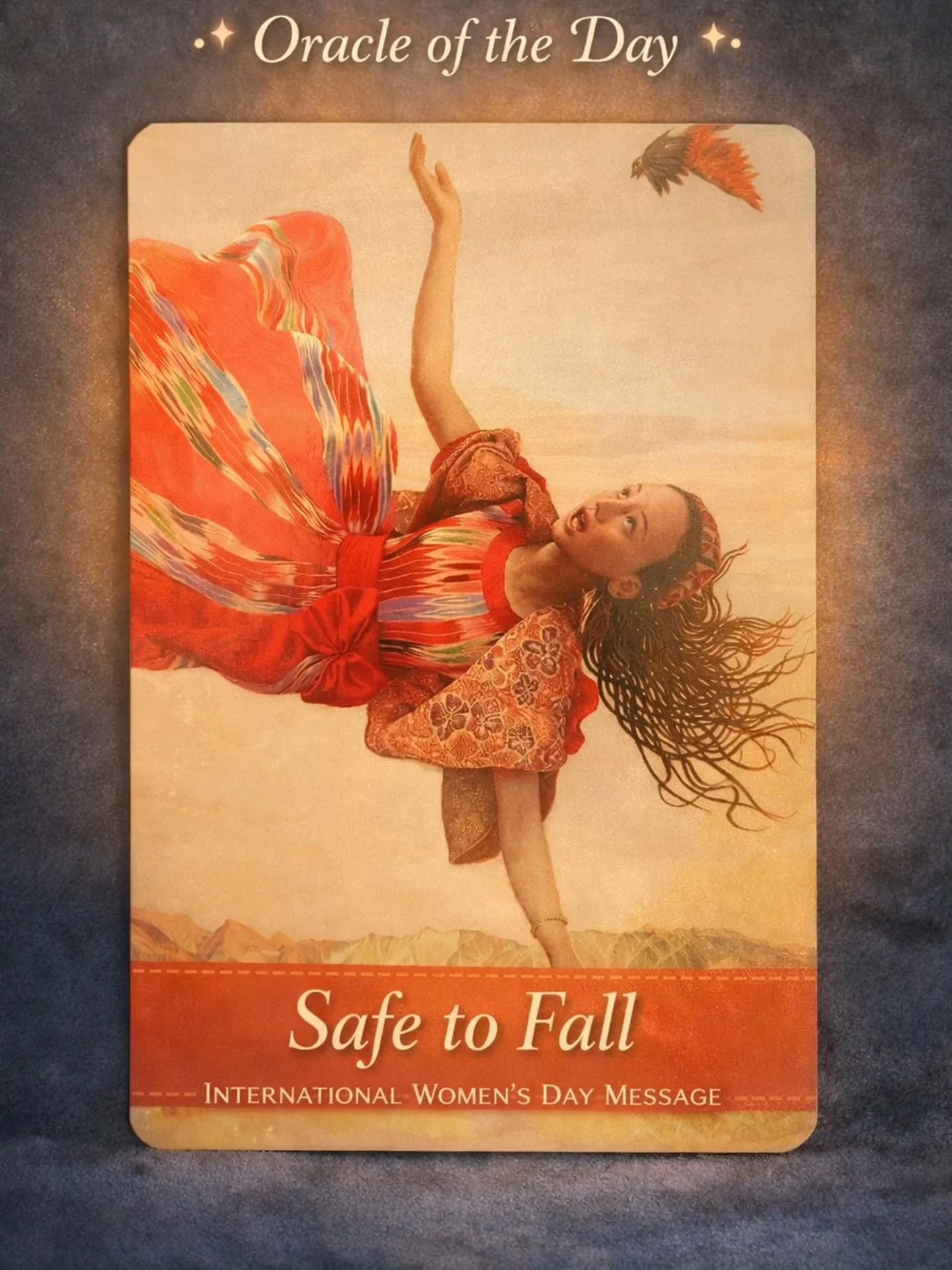 ✨ Oracle Message for Today "Safe to Fall" ✨

Pulled from the Wild Kuan Yin Oracle this morning as I prepare for the International Women&rsquo;s Day Market at Queen Victoria Market.

The message that came through is &ldquo;Safe to Fall.&rdqu