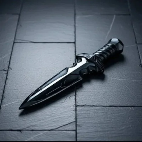 Black Obsidian Dagger 14 - 15cm