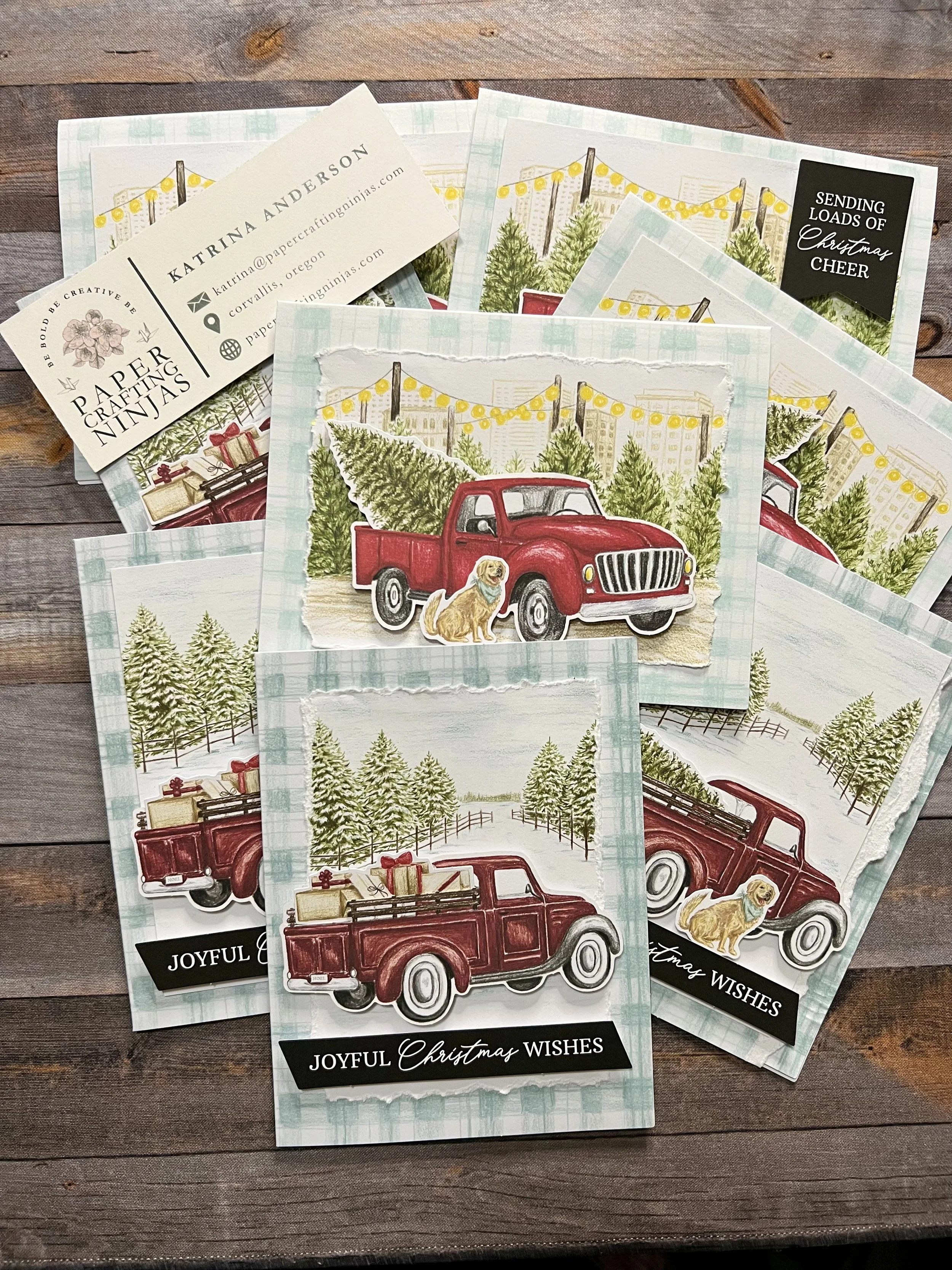 Christmas in July Card Class