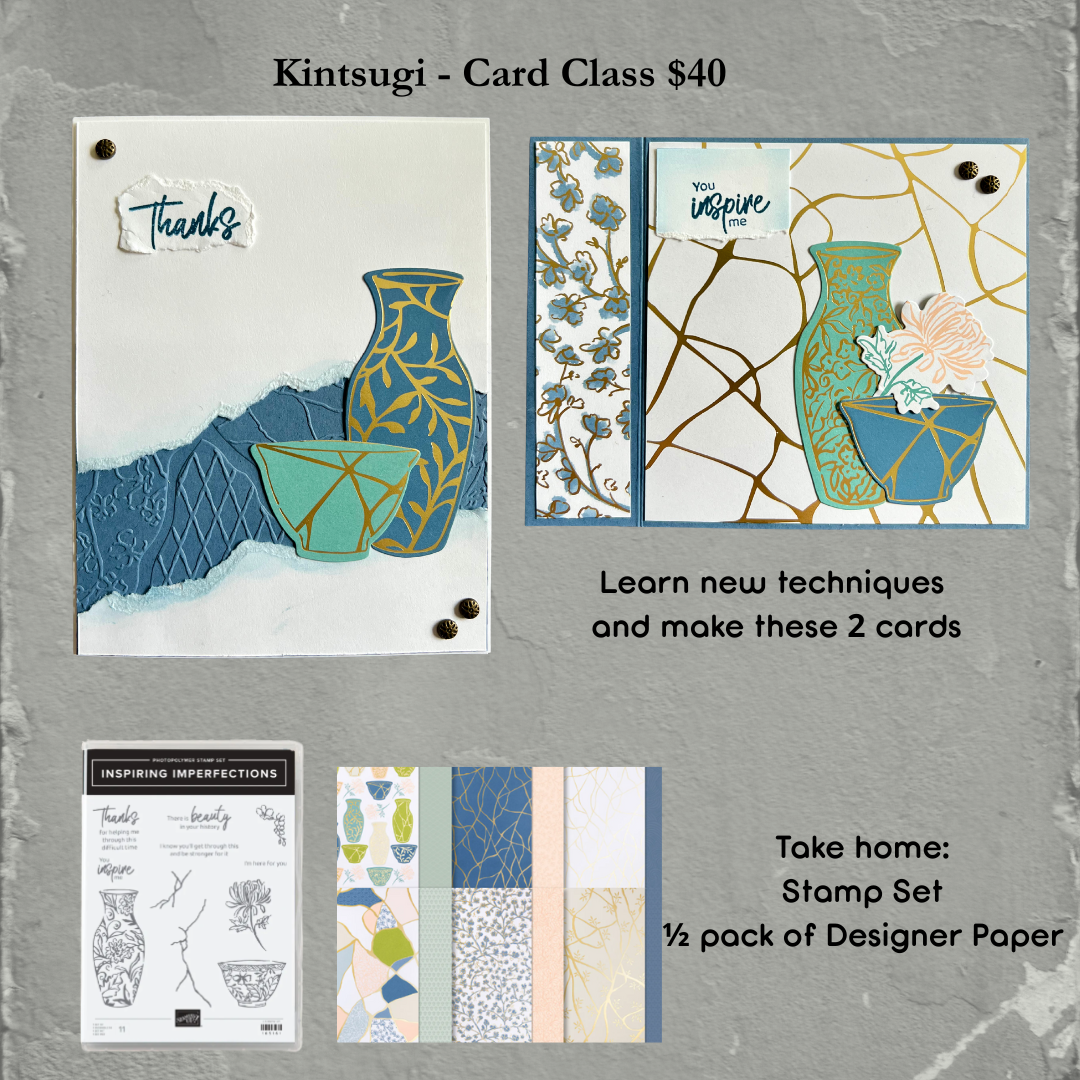 Inspiring Impressions Card Making Class
