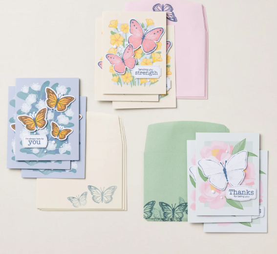 Spring Card Stack Class - Option 2