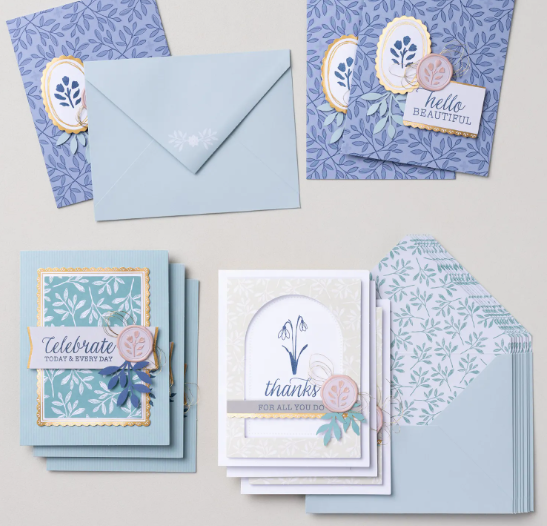 Spring Card Stack Class - Option 1