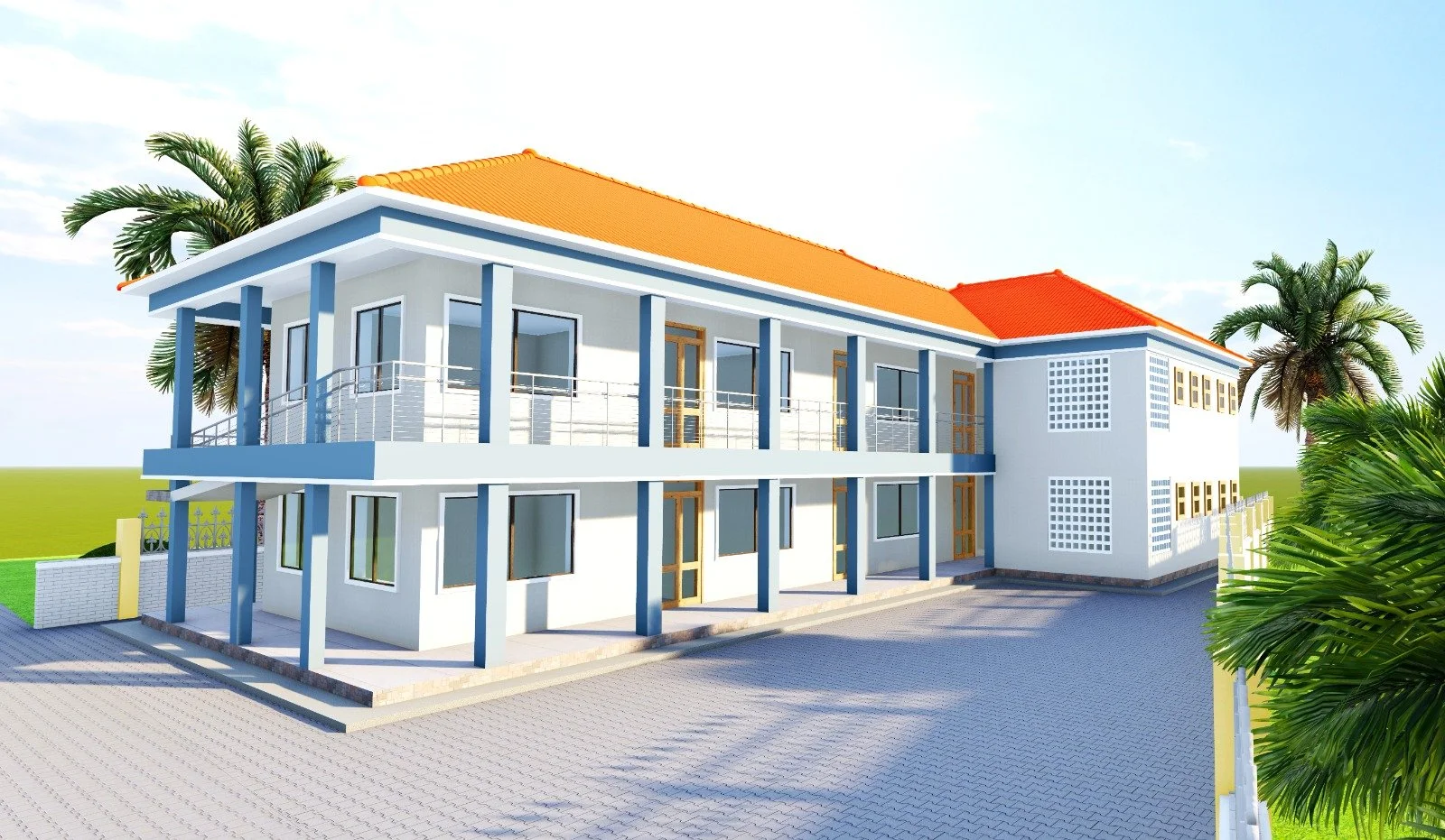 A proposed New Classroom block a safe haven for children