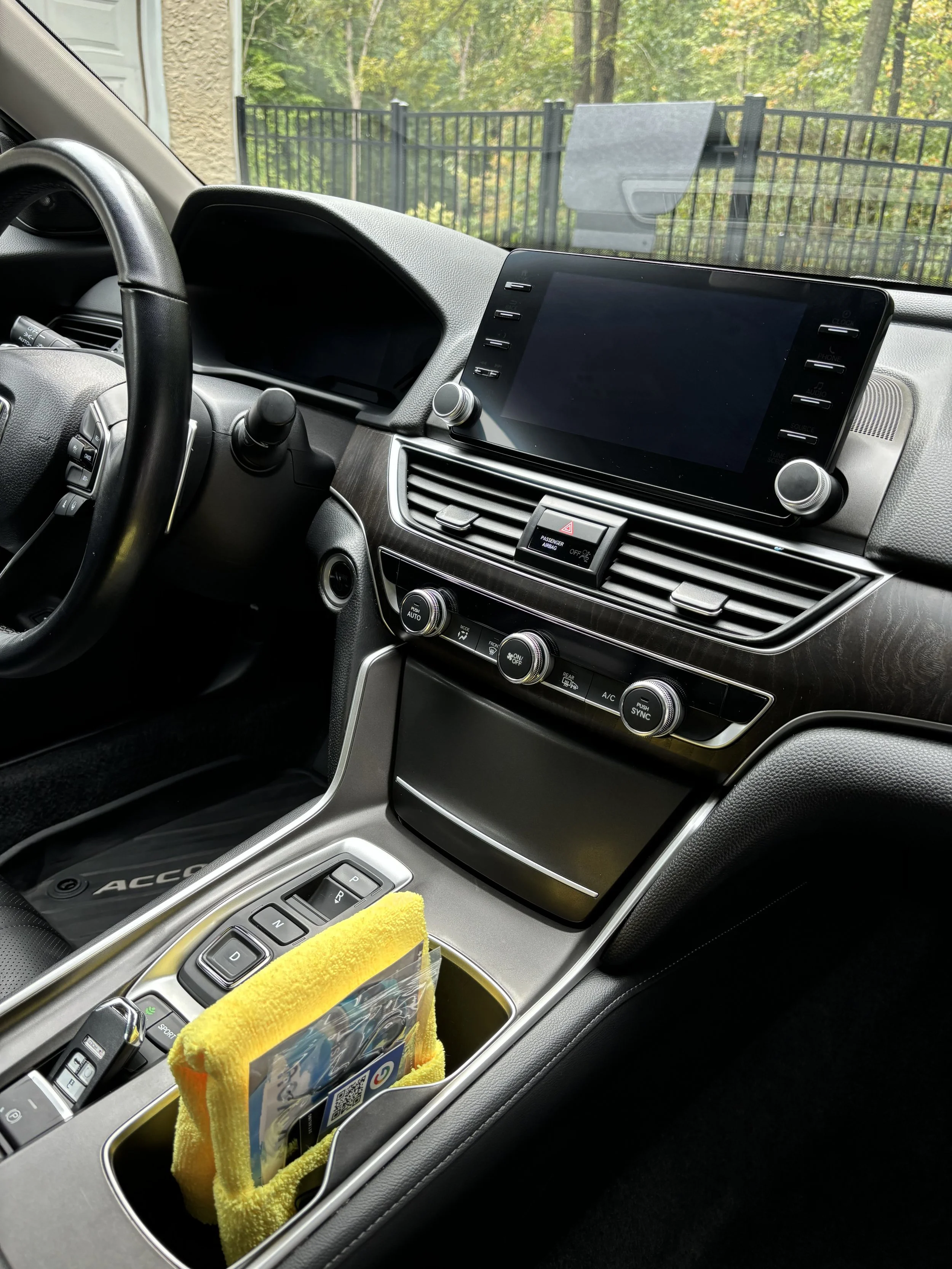 This Honda Pilot received a basic exterior and interior detail.