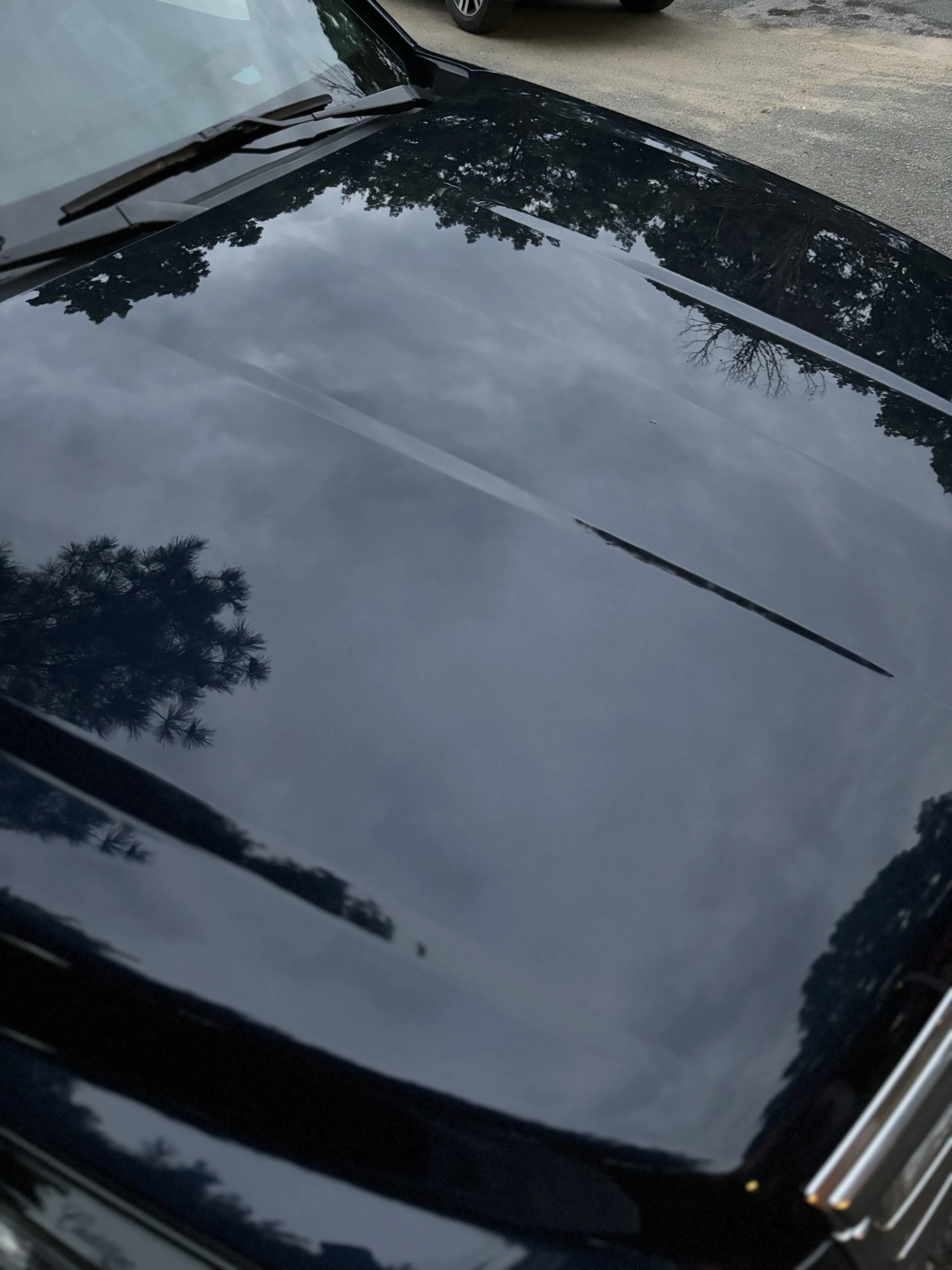 This Cadillac Escalade received a paint enhancement and a basic interior detail.