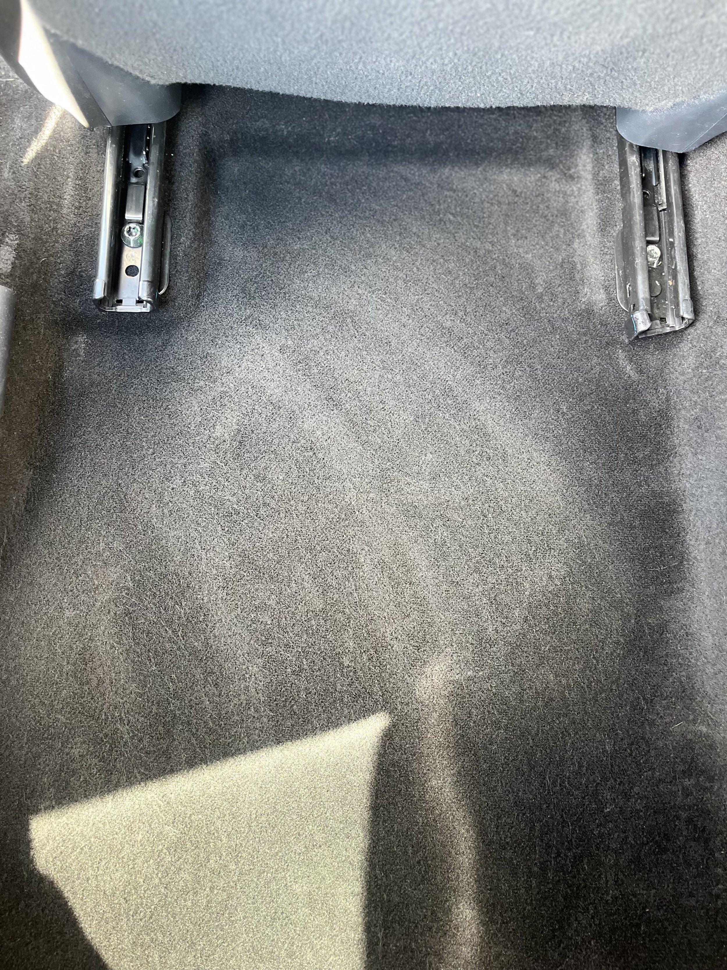 Cleaned carpet.