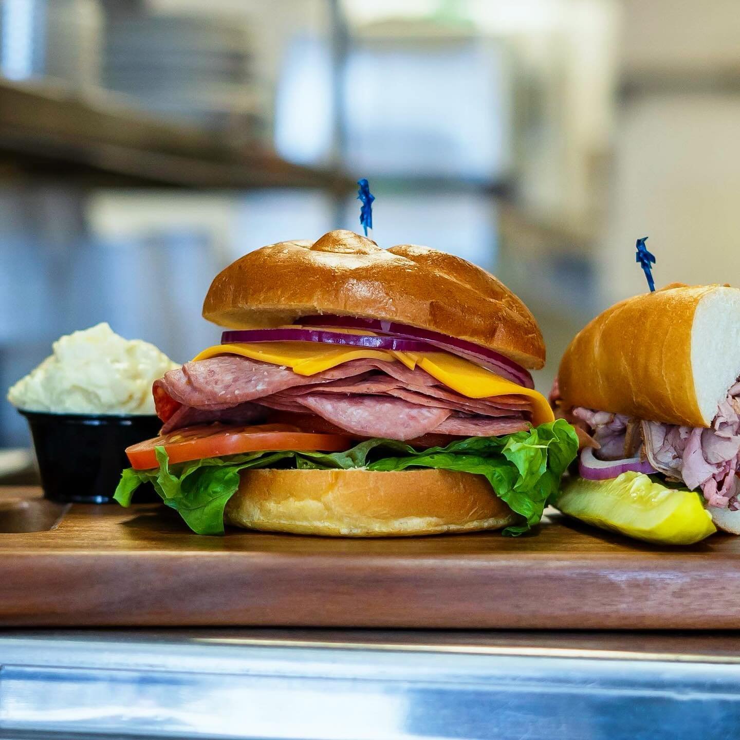 Salami on Kaiser Roll! #lunchtime #scottsdale