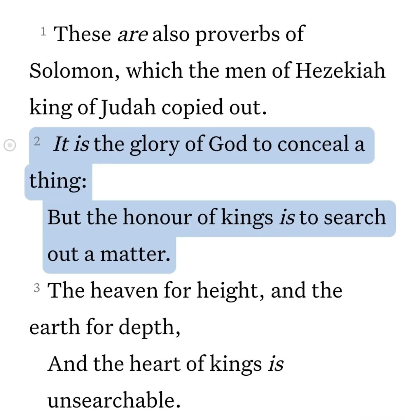 Proverbs 25:2 KJV
It is the glory of God to conceal a thing: But the honour of kings is to search out a matter.

Now is the time to search out the things of the Most High. Not to rely on what you've been taught by others. Get in the Word and don't