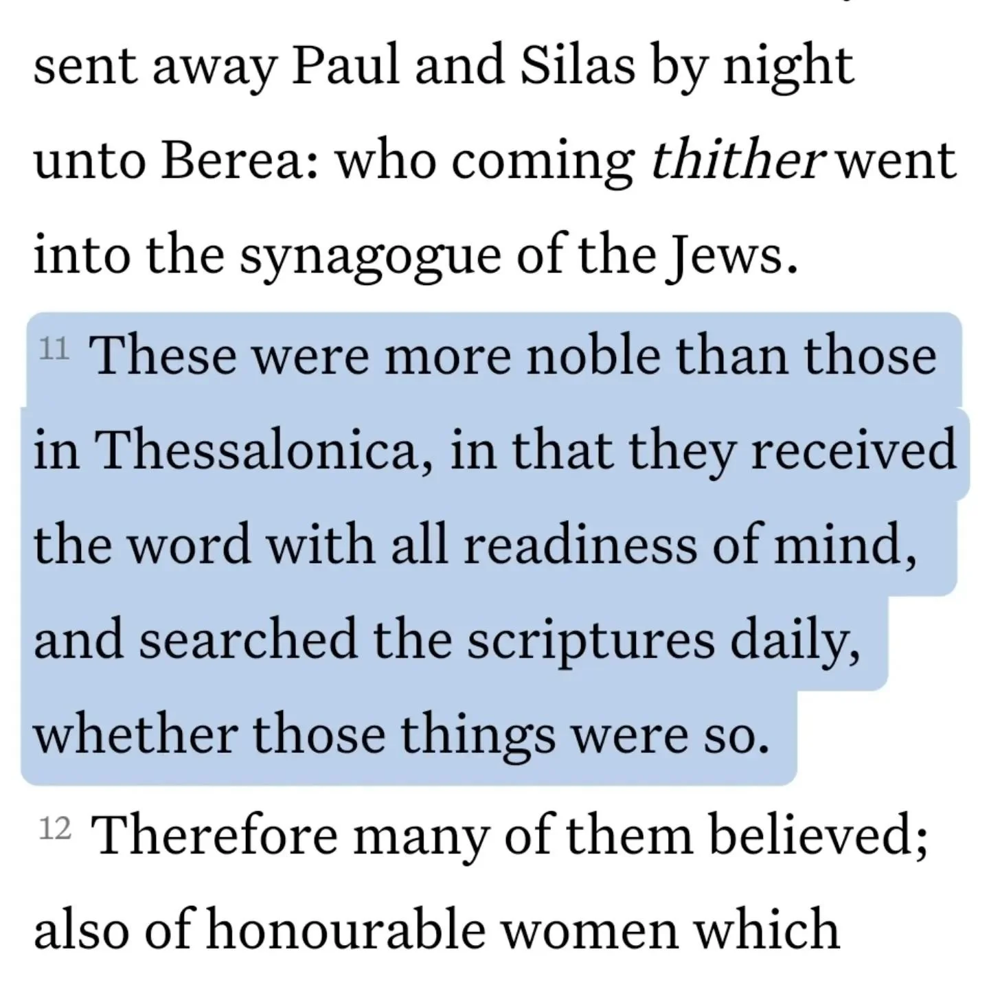 Acts 17:11
These were more noble than those in Thessalonica, in that they received the word with all readiness of mind, and searched the scriptures daily, whether those things were so.

#berean #scripture #biblestudy #preceptuponprecept #yahuah #yhwh