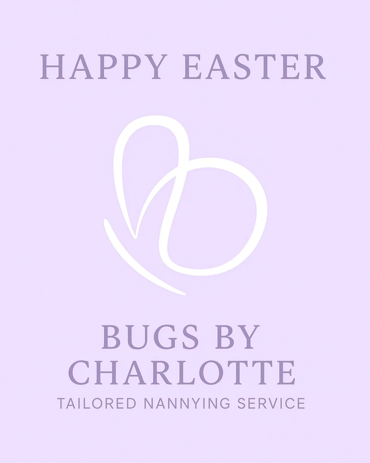 Happy Easter from all of us at Bugs by Charlotte!

Wishing you a day filled with chocolate, giggles, bunny cuddles, and sweet little moments that make your heart smile.

May your baskets be full and your kiddos even fuller of joy!

With love and fluf