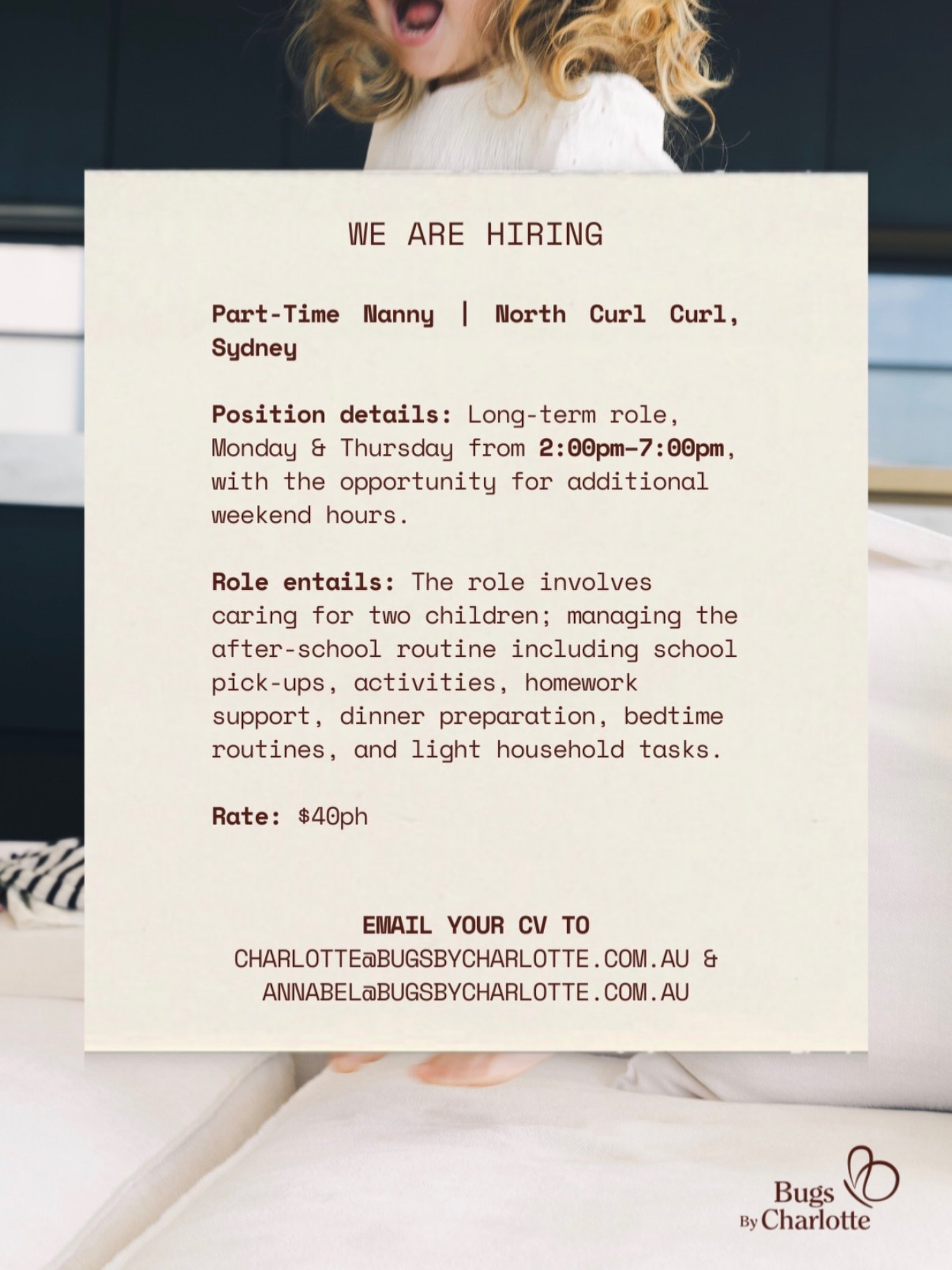 WE ARE HIRING! 

CT x