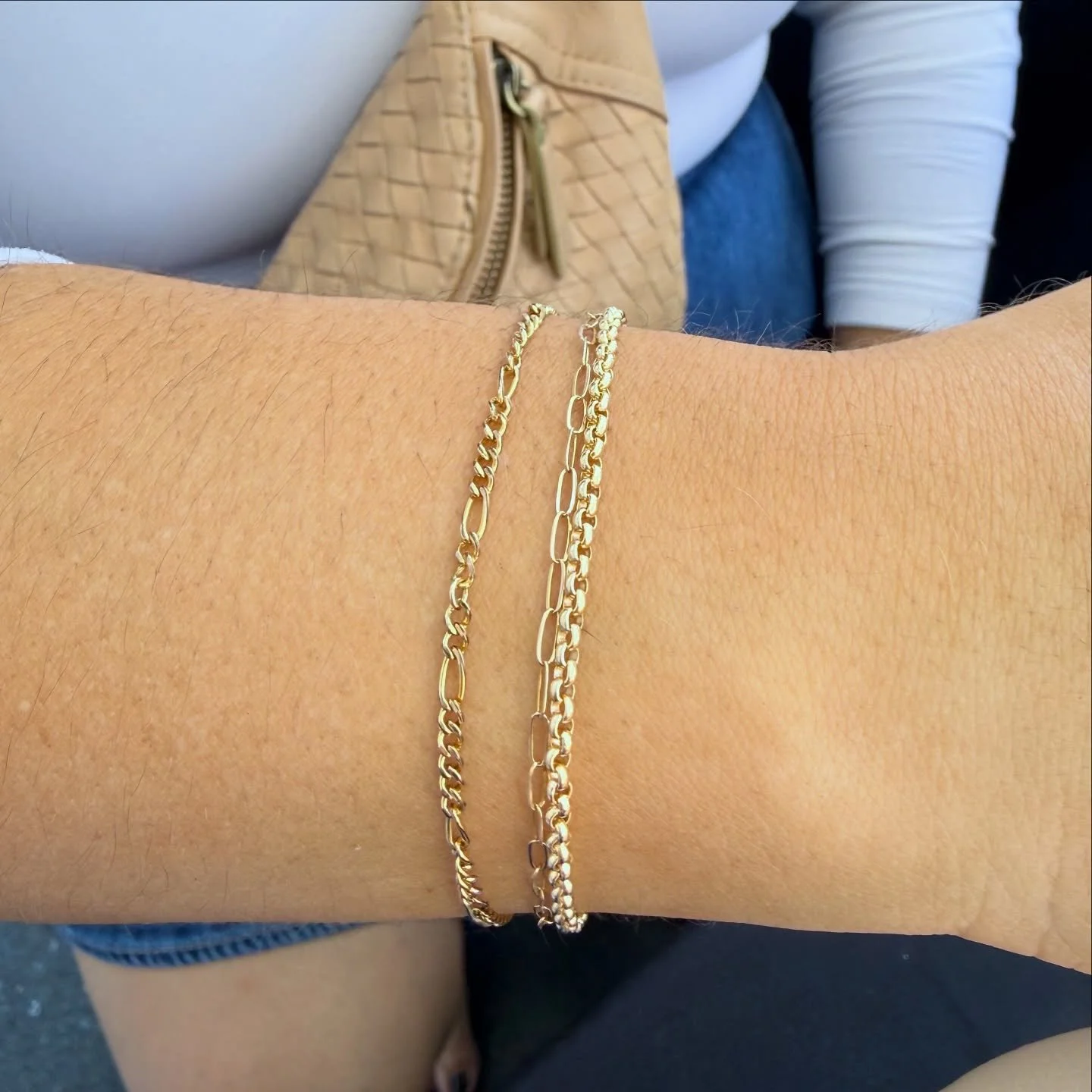 The only thing better than a permanent bracelet is a stack of permanent bracelets! 🤩