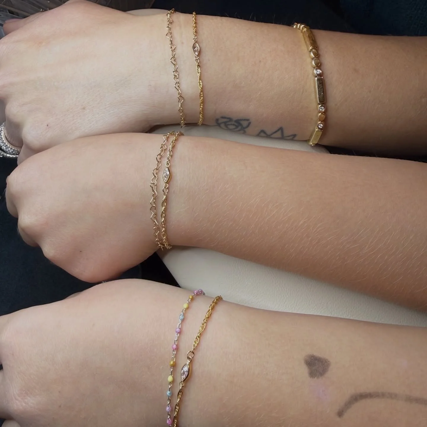 Grab your besties and come get your permanent jewelry! 💫