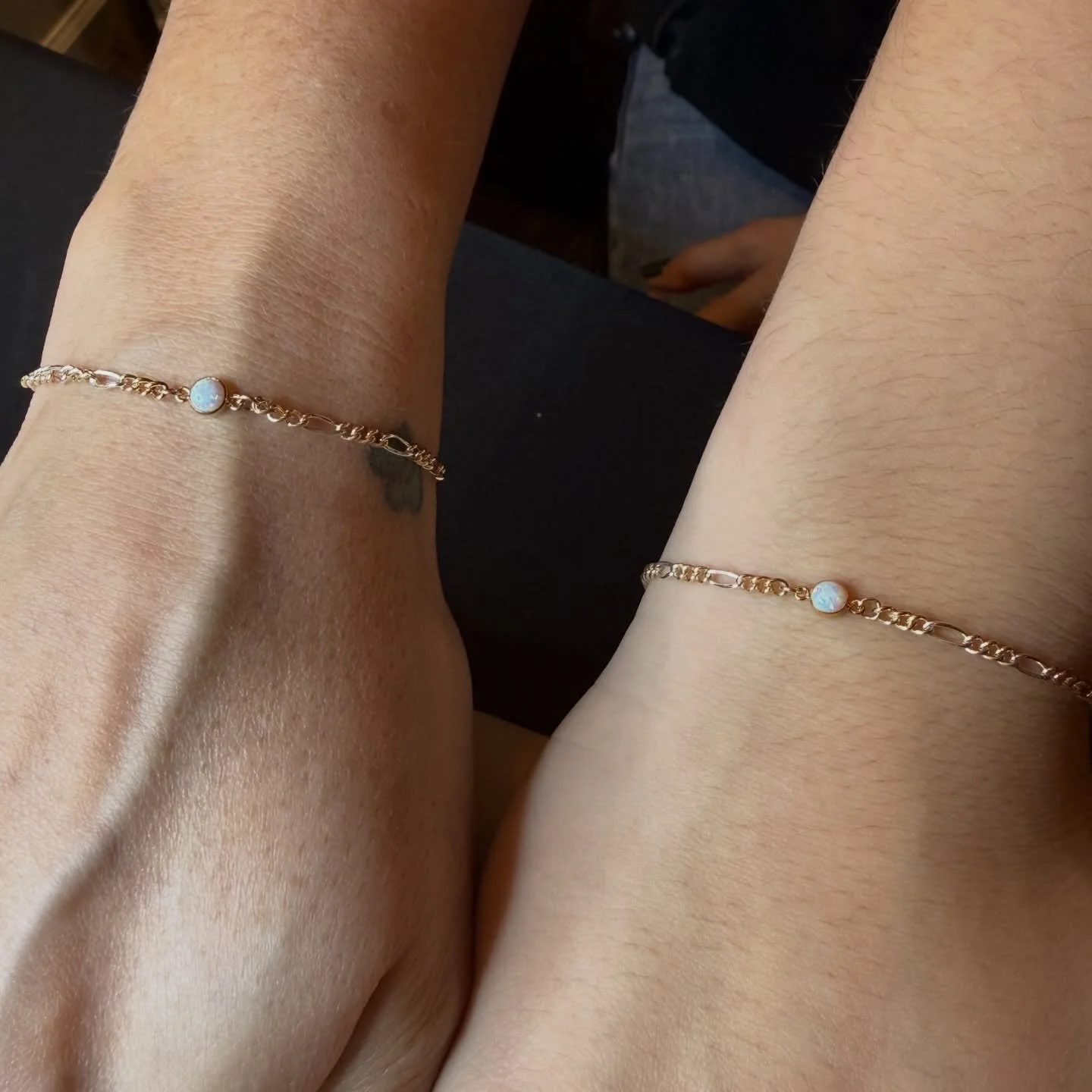 Matching mother daughter bracelets ❤️