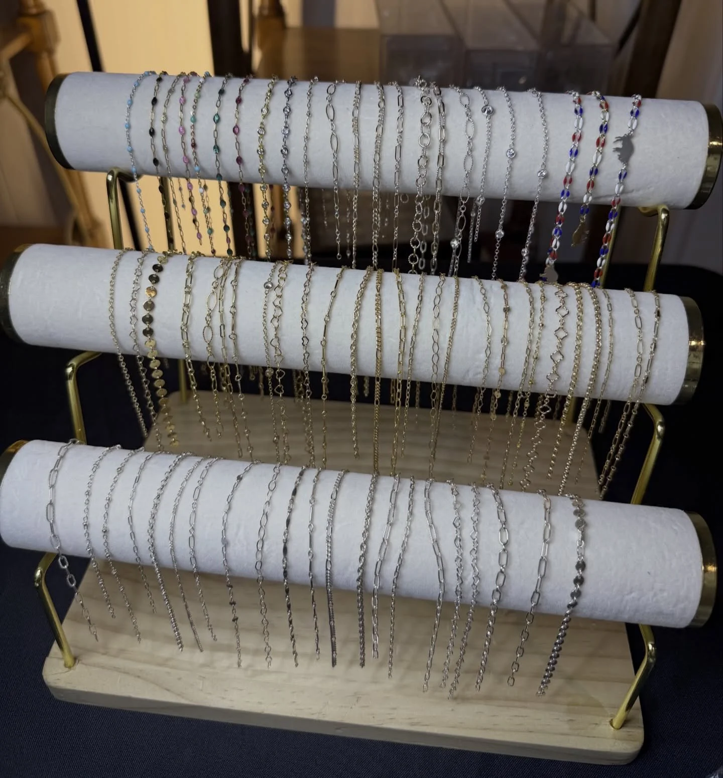 Here&rsquo;s a look at our current chains! 👀