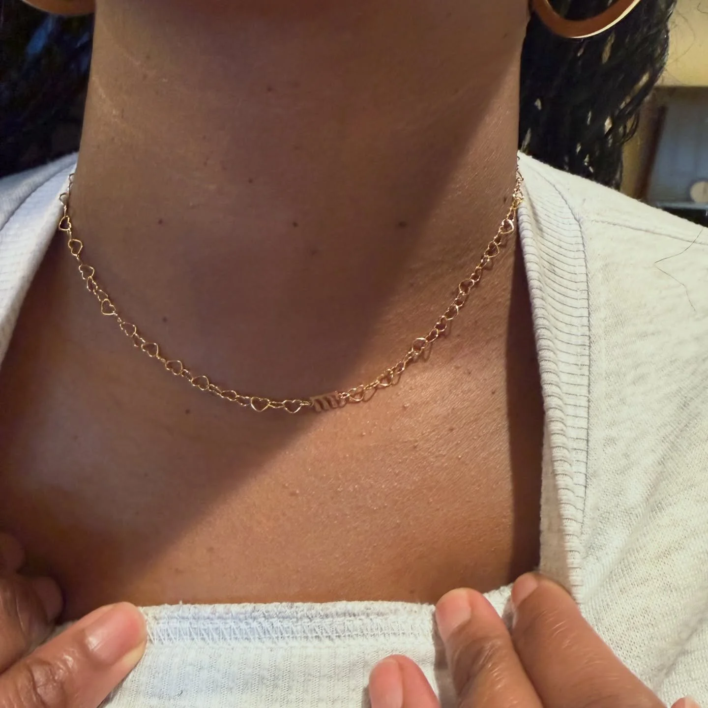 Did you know you can also design your own permanent necklace?? 💫 we&rsquo;re loving this combo!