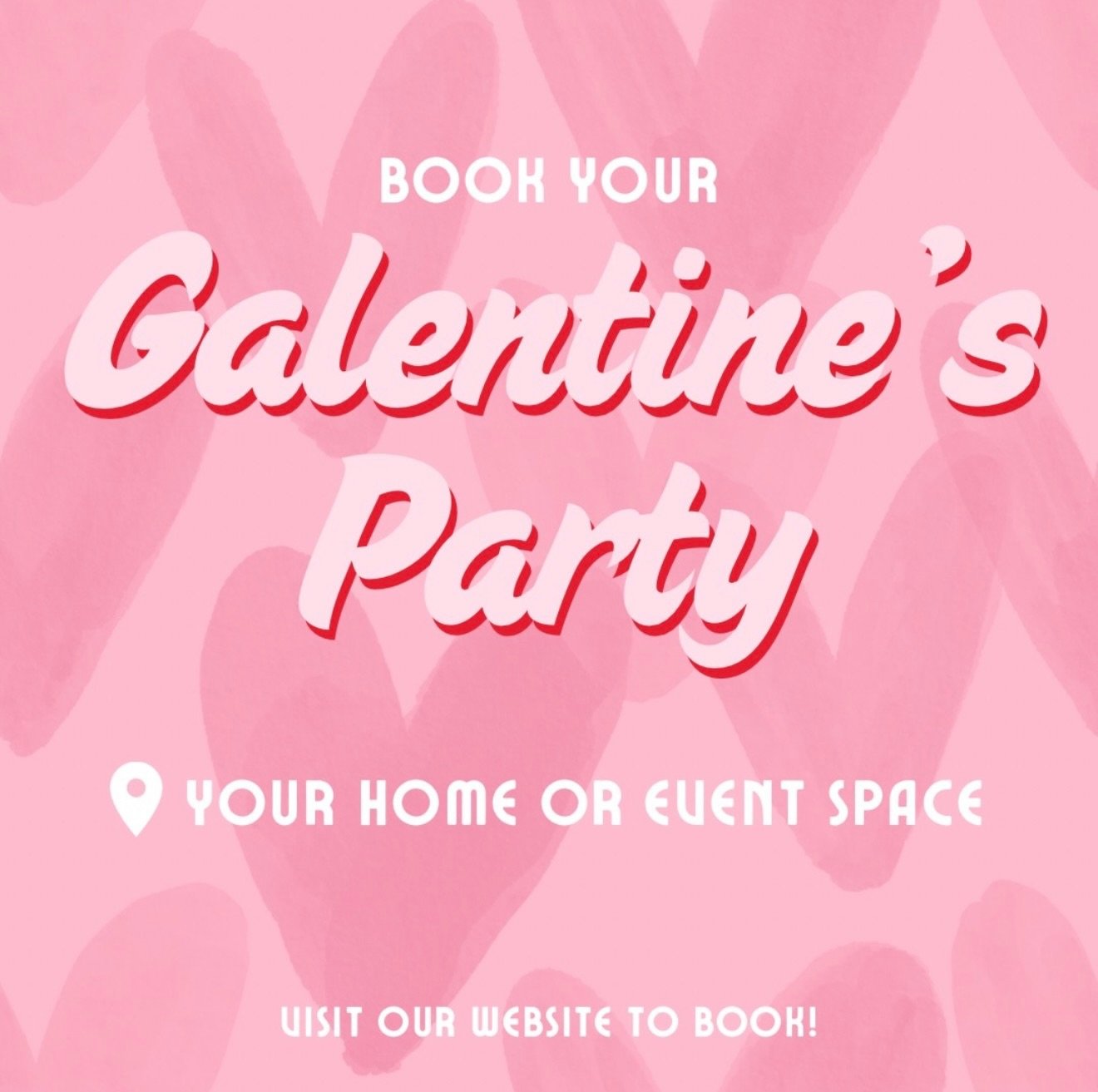 Book your Galentine&rsquo;s party with us and let us come to you! 🥂💕

The hostess receives her bracelet for FREE AND everyone in your party gets 10% off permanent jewelry! 

Visit our website for details on how to book