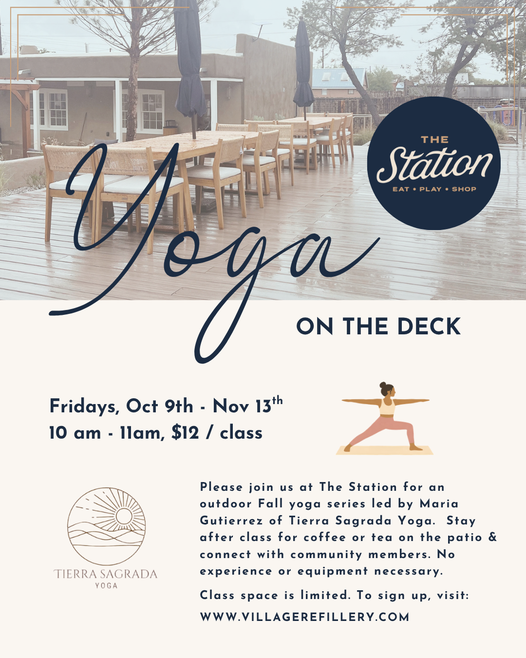 Yoga on the Deck