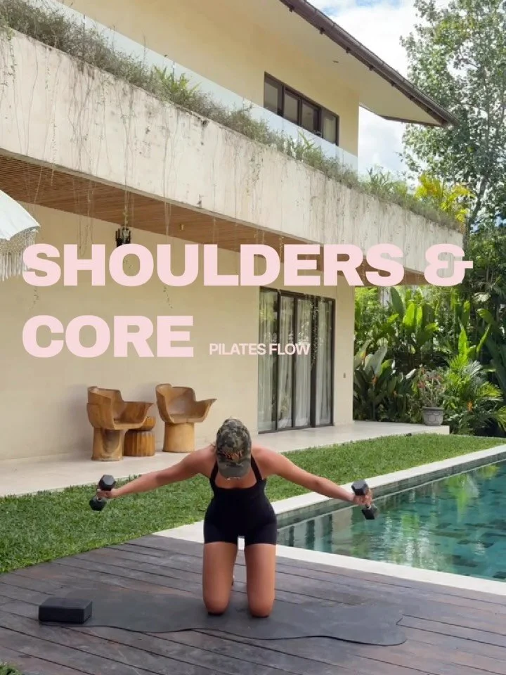 This one&rsquo;s for the shoulders + core 🌶️

A perfect finisher at the end of a class&hellip;&hellip;

#PilatesFlow #CoreWorkout #ShoulderWorkout #PilatesInstructor #pilatesmat