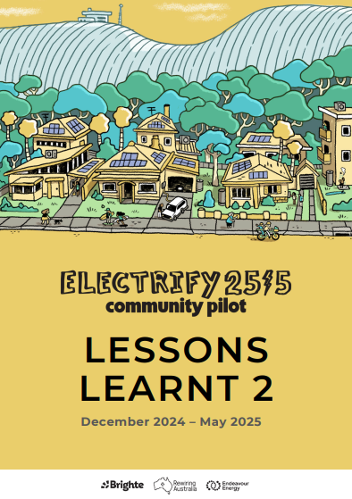 Pilot lessons from the first sixty homes
