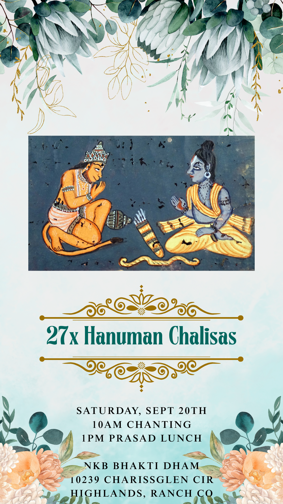 27x Hanuman Chalisa