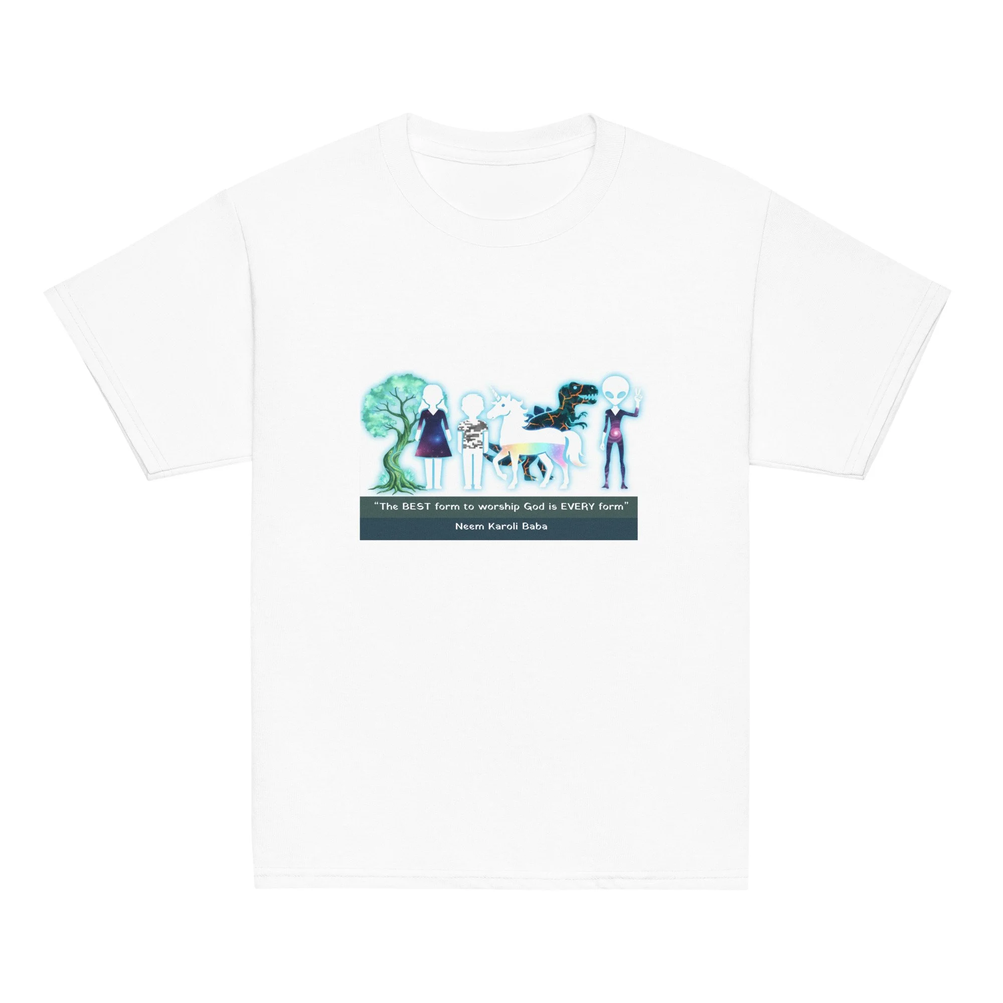 Maharajji Quote Kids Tshirt