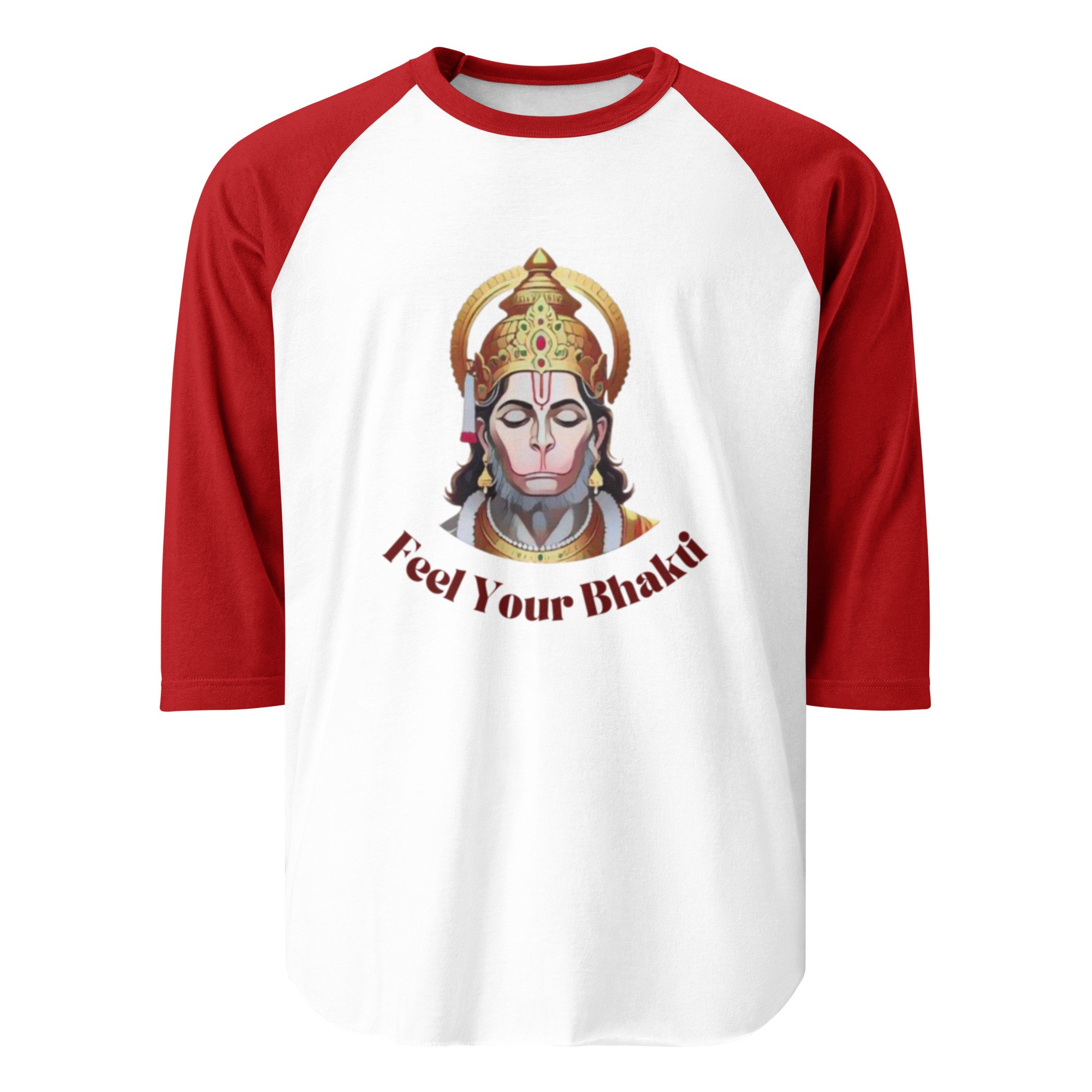 3/4 sleeve raglan shirt