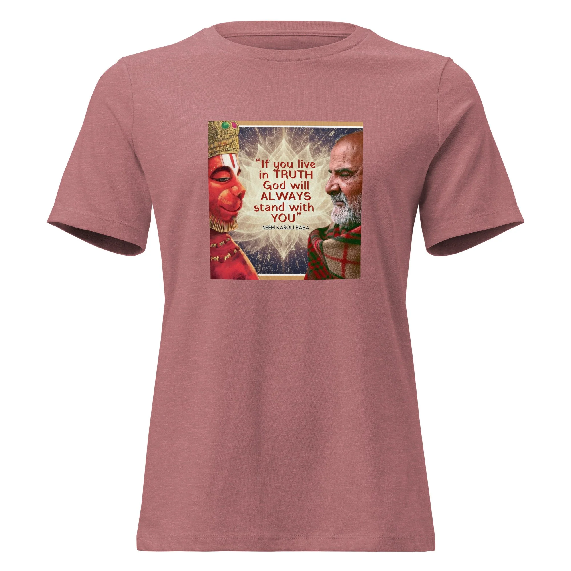 Maharajji Quote Women’s Tshirt