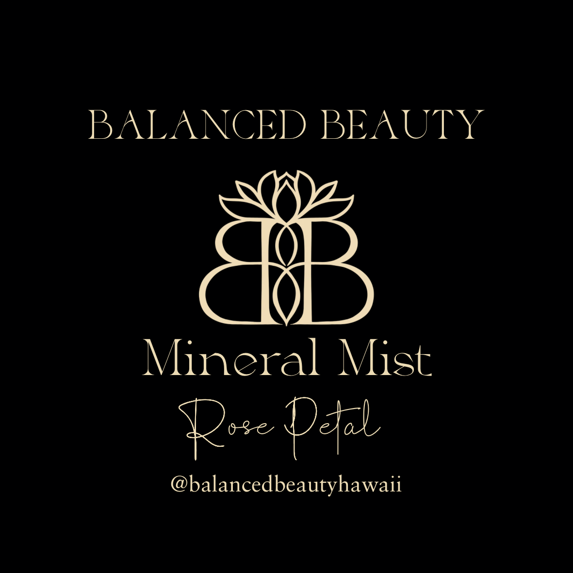 Mineral Rose Petal Mist