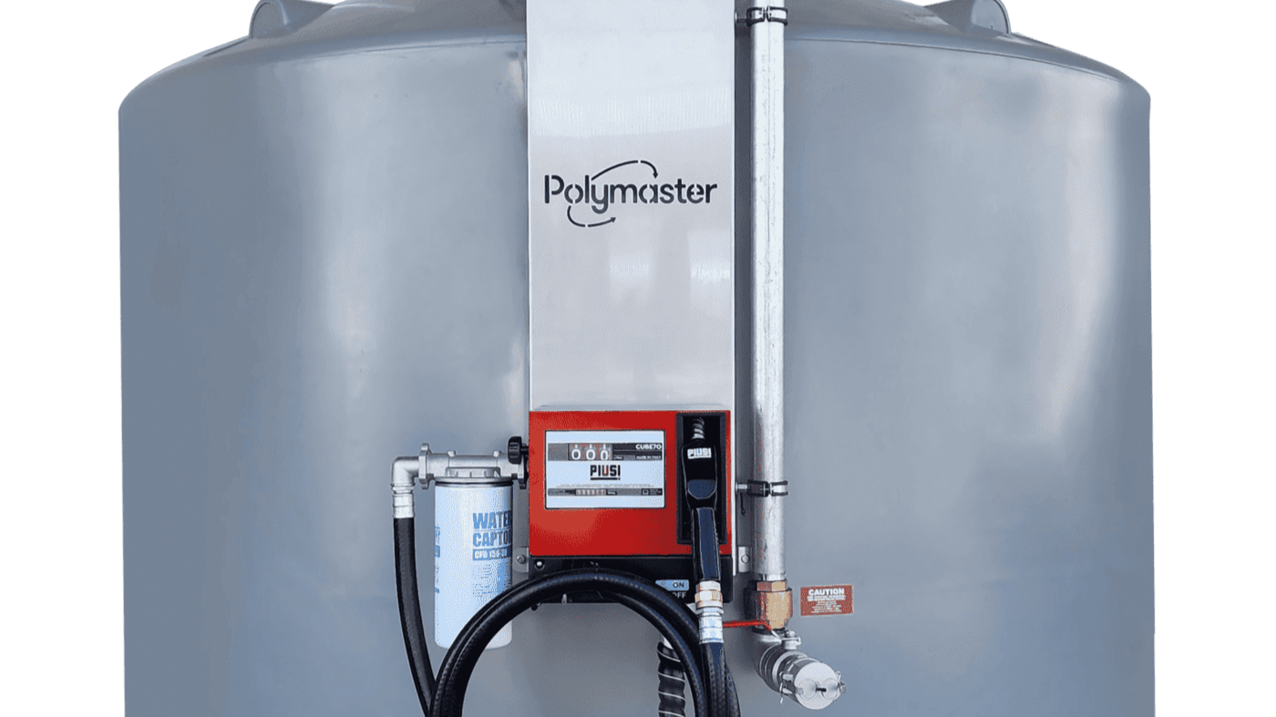 POLYMASTER DIESEL STORAGE TANK AND PUMP
